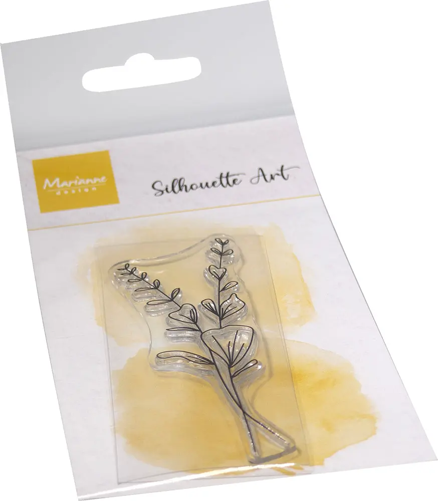 Marianne Design Clear Stamp - Silhouette Art Eucalyptus 1