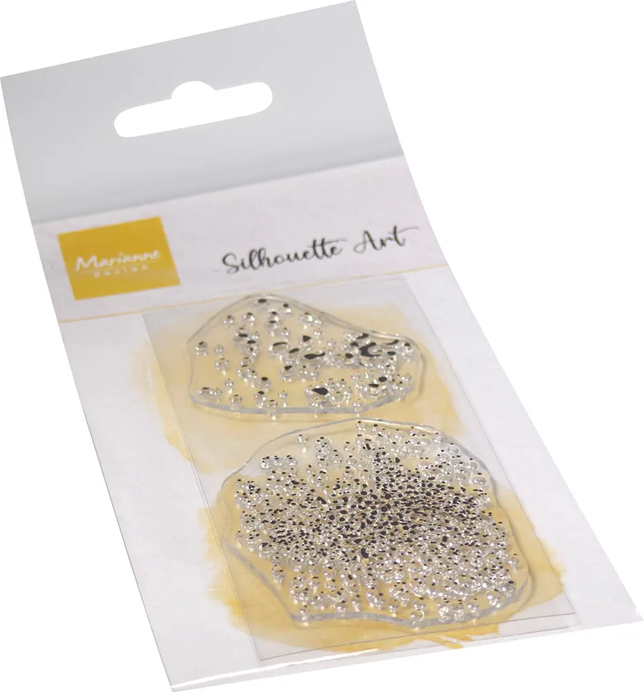 Marianne Design Clear Stamp - Silhouette Art Splatter 1