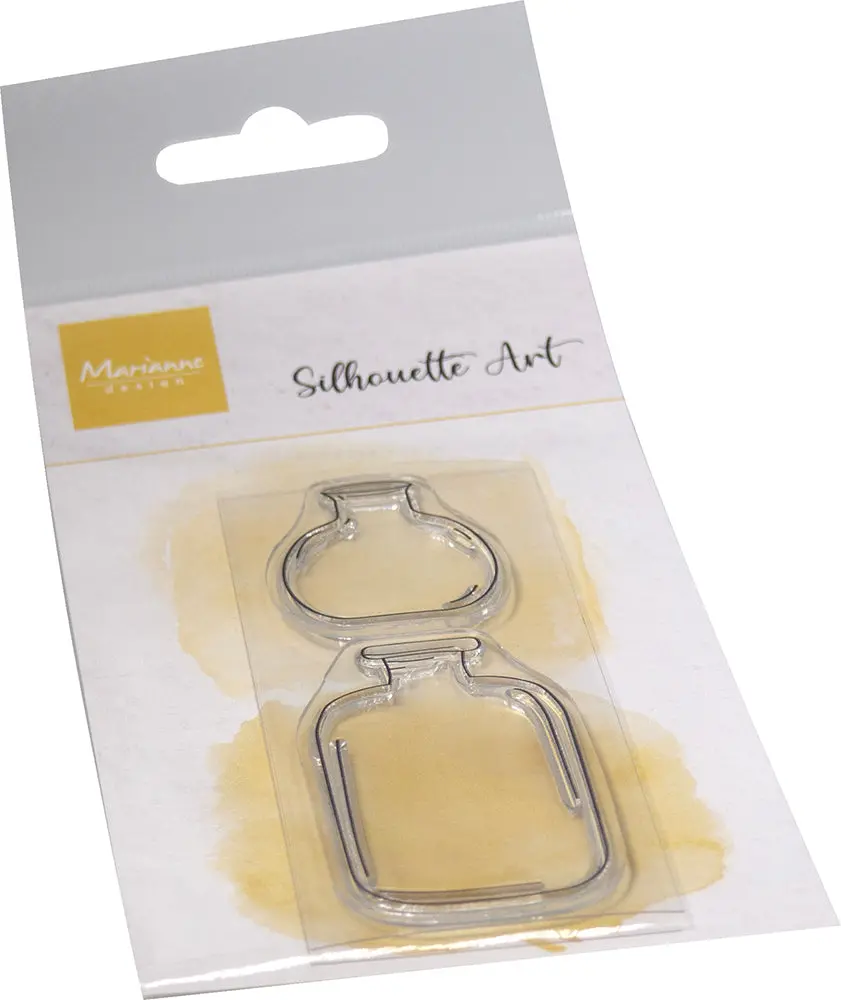 Marianne Design Clear Stamp - Silhouette Art Vases 1