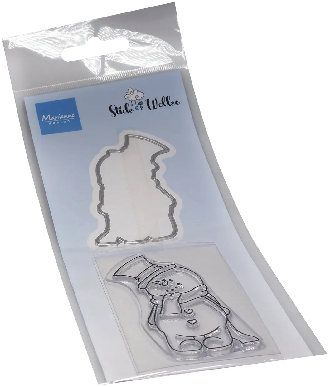 Marianne Design Stamp & Die Set - Snowman 1