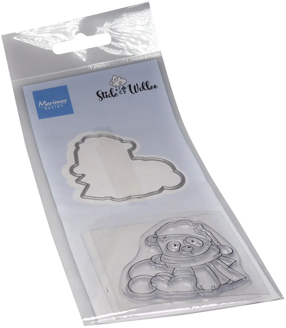Marianne Design Stamp & Die Set - Snow Panda 1