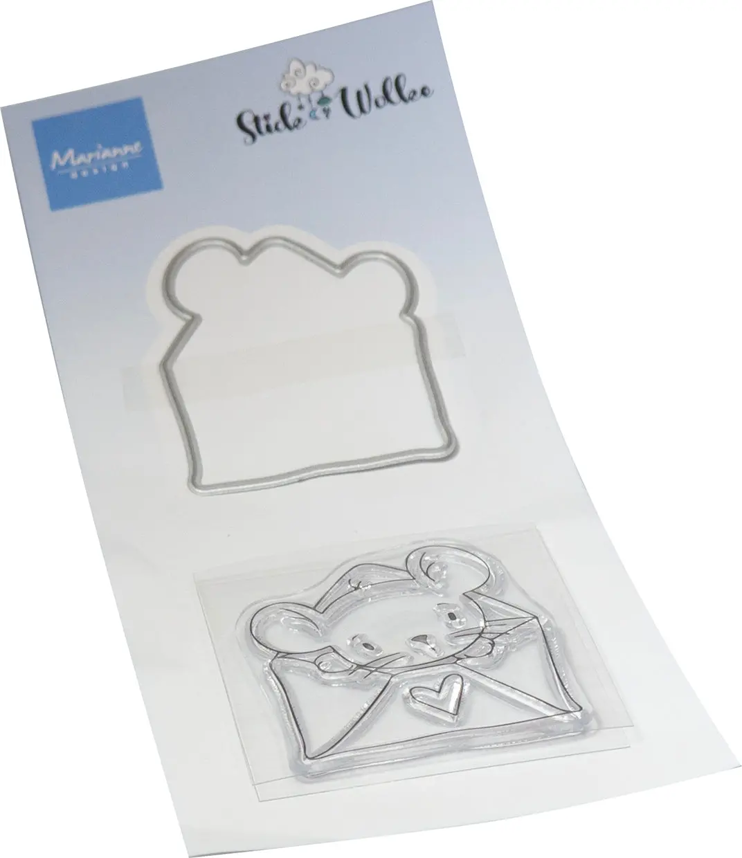 Marianne Design Stamp & Die Set - Hello Mouse 1