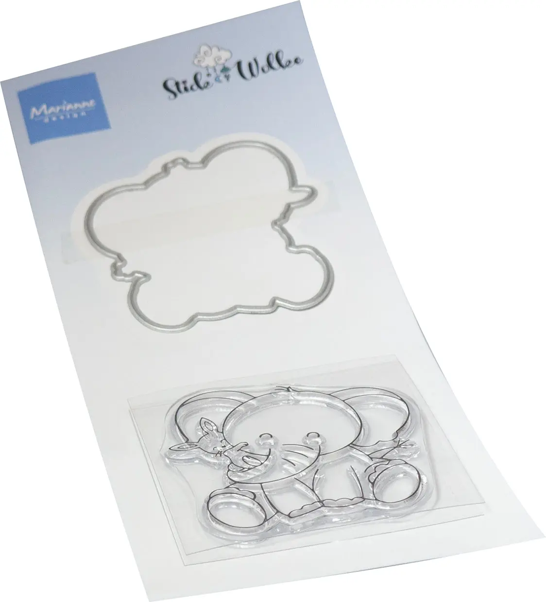 Marianne Design Stamp & Die Set - Elephant Hug 1