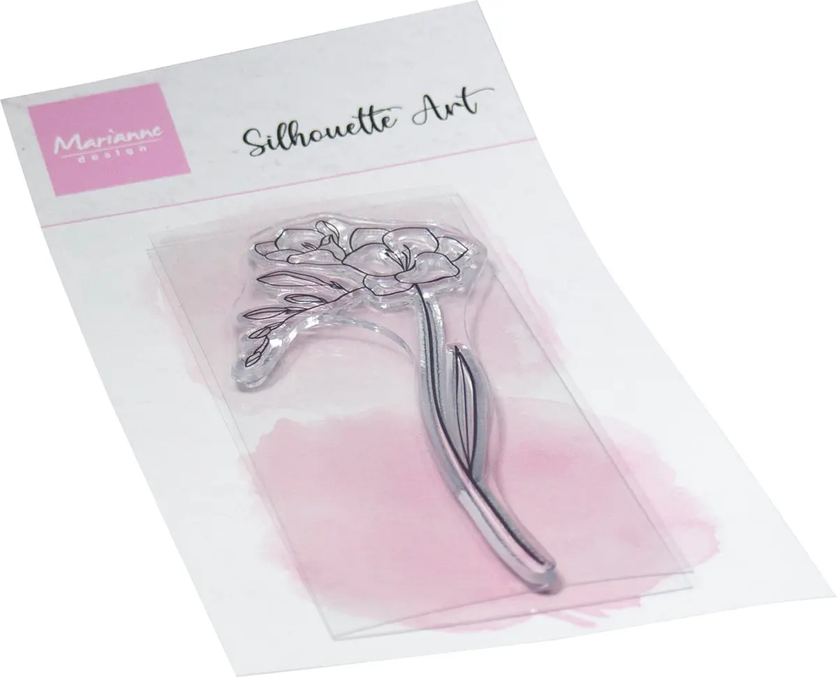 Marianne Design Clear Stamp - Silhouette Art - Freesia 1