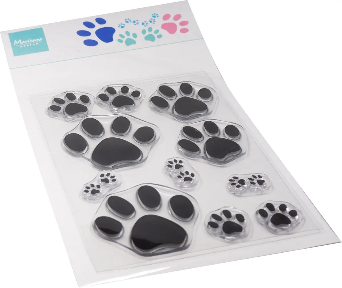 Marianne Design Clear Stamp - Paw Prints 1