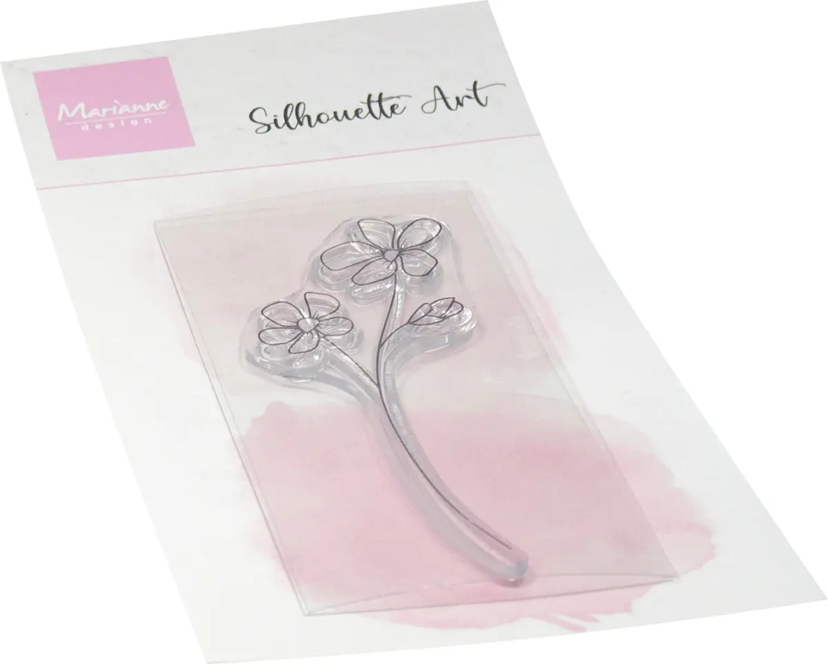Marianne Design Clear Stamp - Silhouette Art - Violet 1