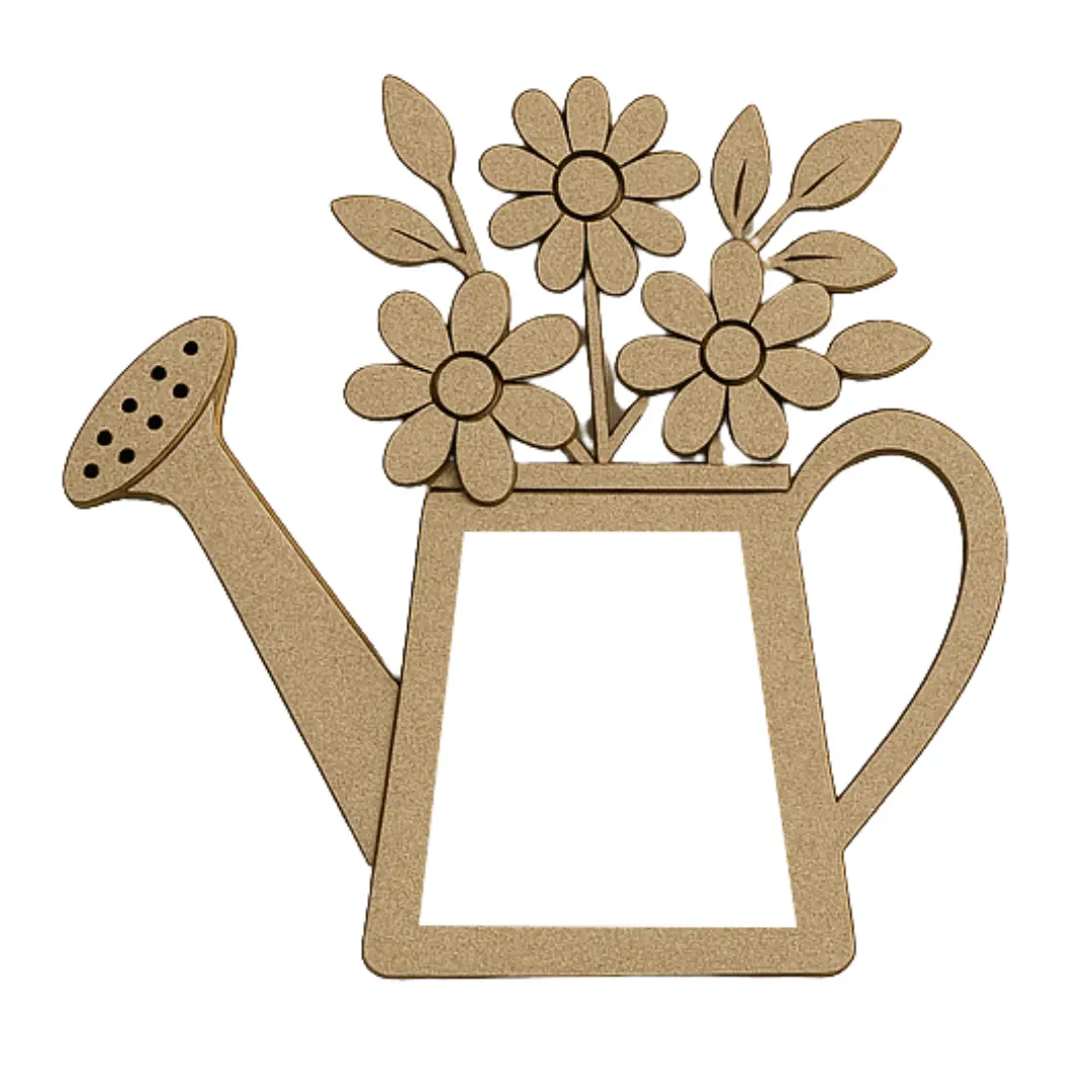 Craftreat 3D Shaker Chipboard - Watering Can 1