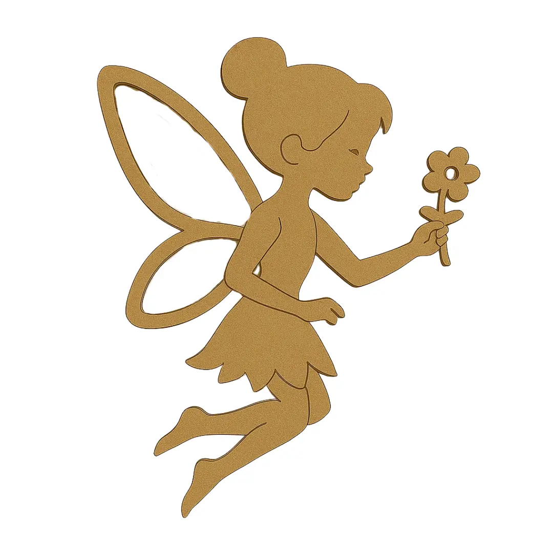 Craftreat 3D Shaker Chipboard - Fairy 1