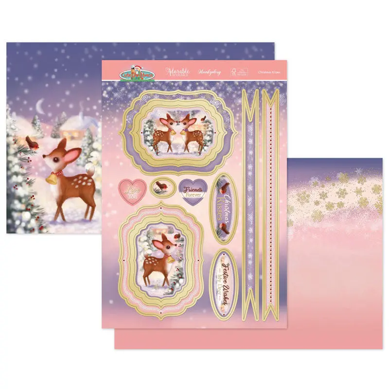 Christmas Kisses Luxury Topper Set 1