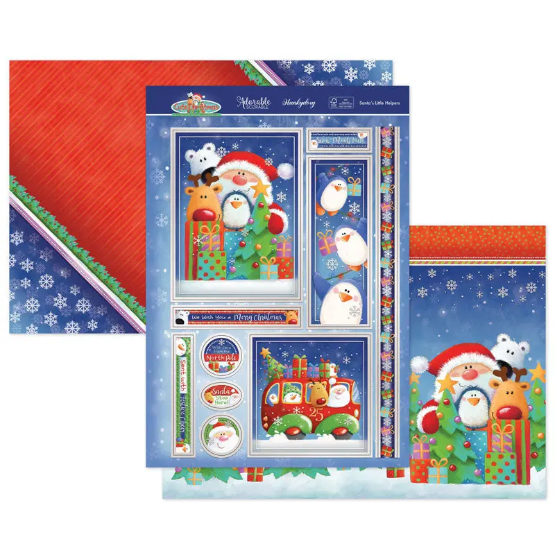 Santa's Little Helpers Luxury Topper Set 1