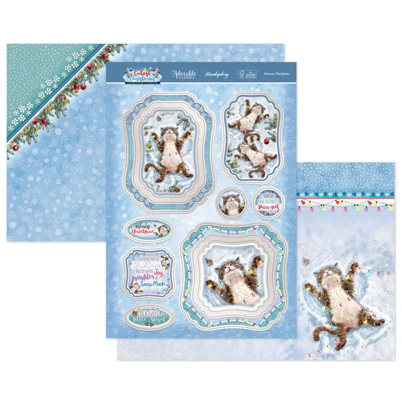 Meowy Christmas Luxury Topper Set 1