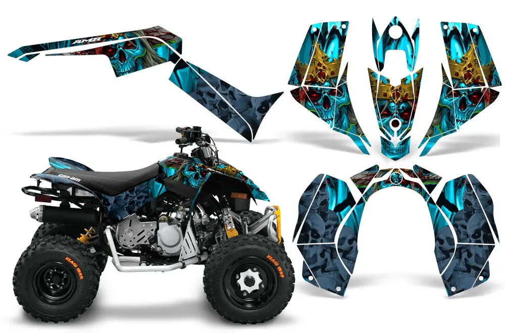 Can Am Ds90 Atv Quad Graphic Kit 2007-2022 1
