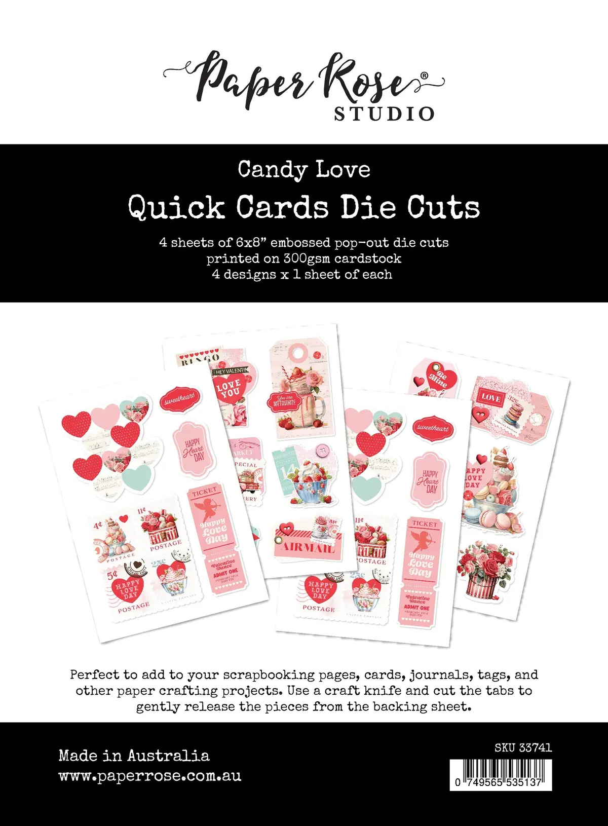 Candy Love Quick Card Die Cuts 33741 1