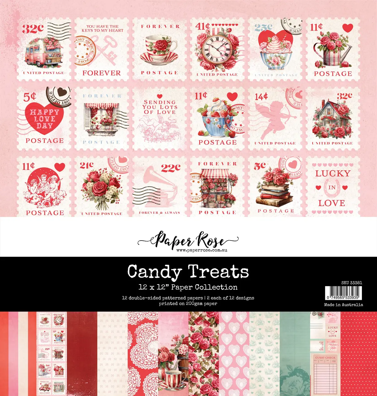 Candy Treats 12X12 Paper Collection 33381 1
