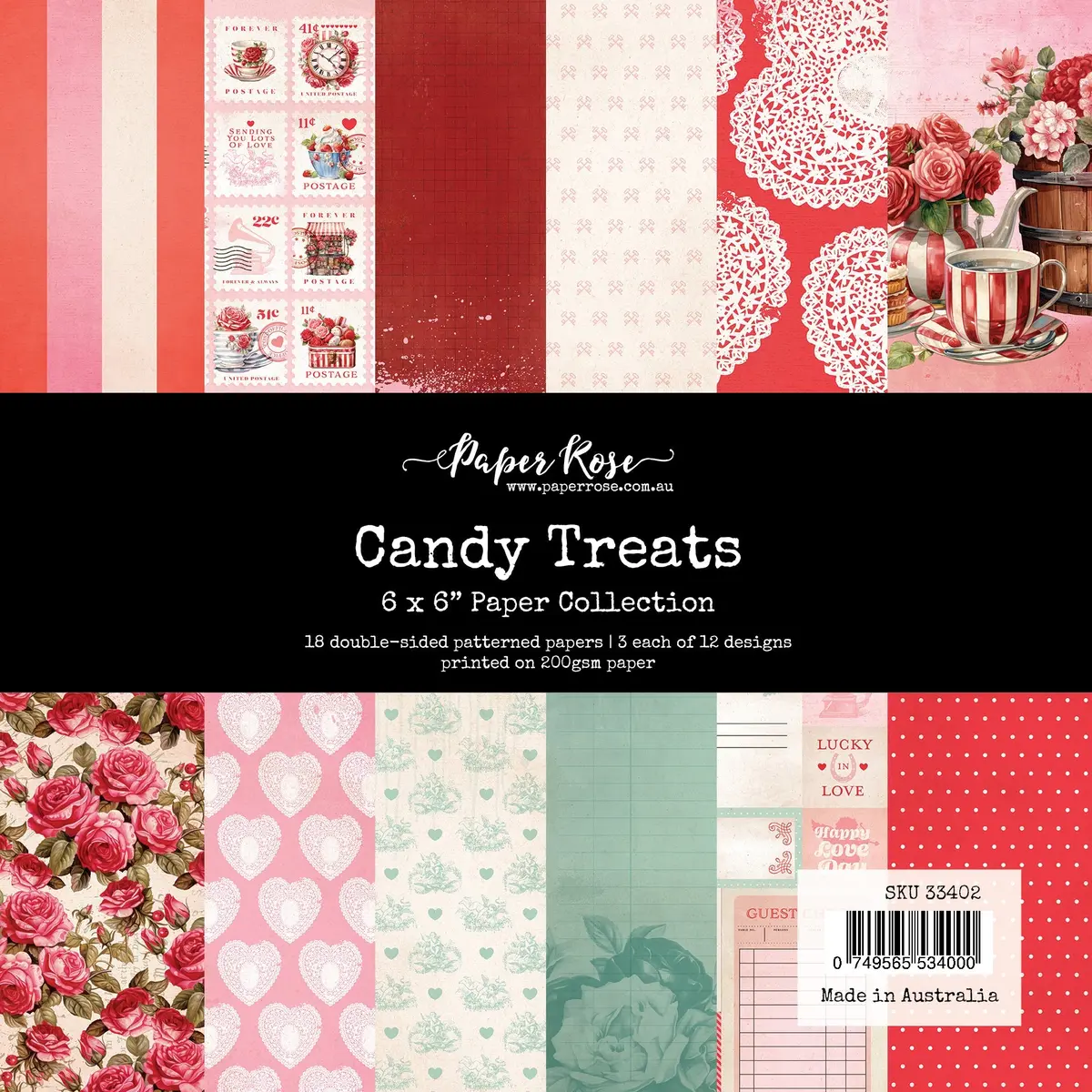Candy Treats 6X6 Paper Collection 33402 1