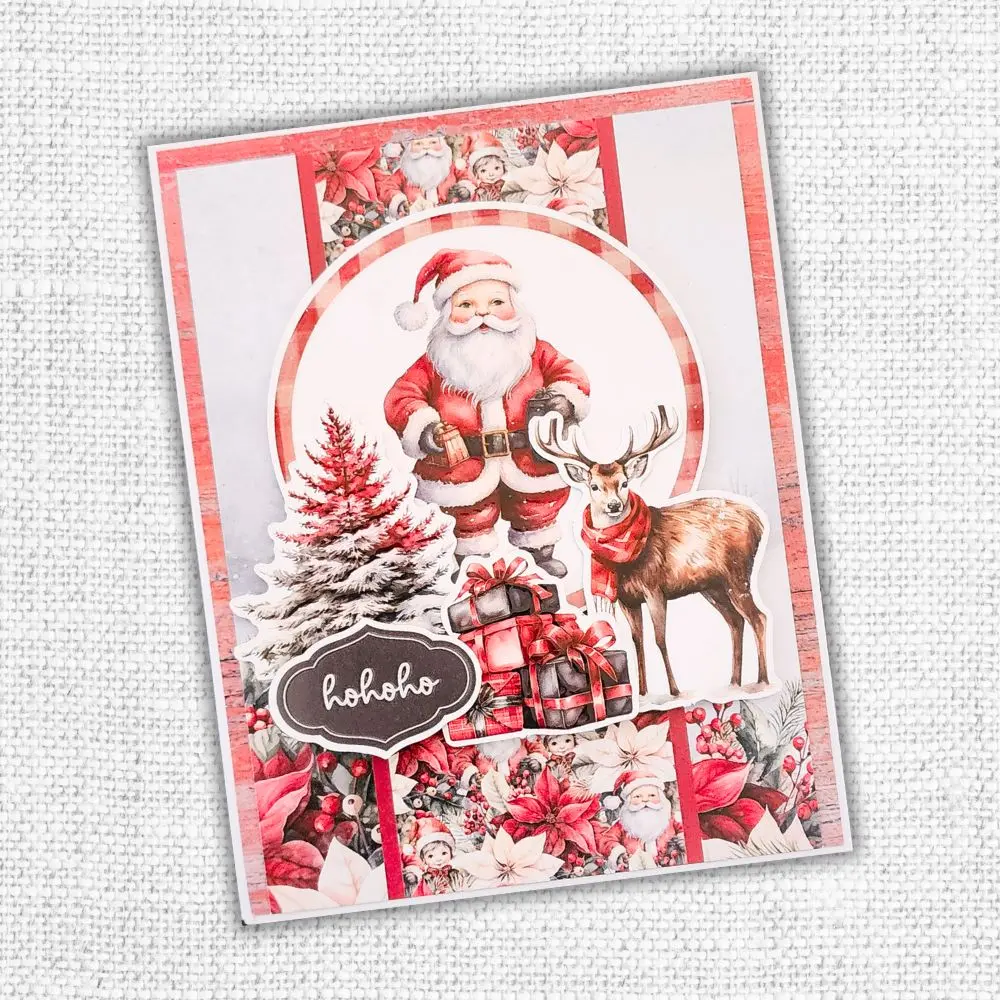 Jolly Holidays 6X8" Die Cuts & Sentiments 32643 2