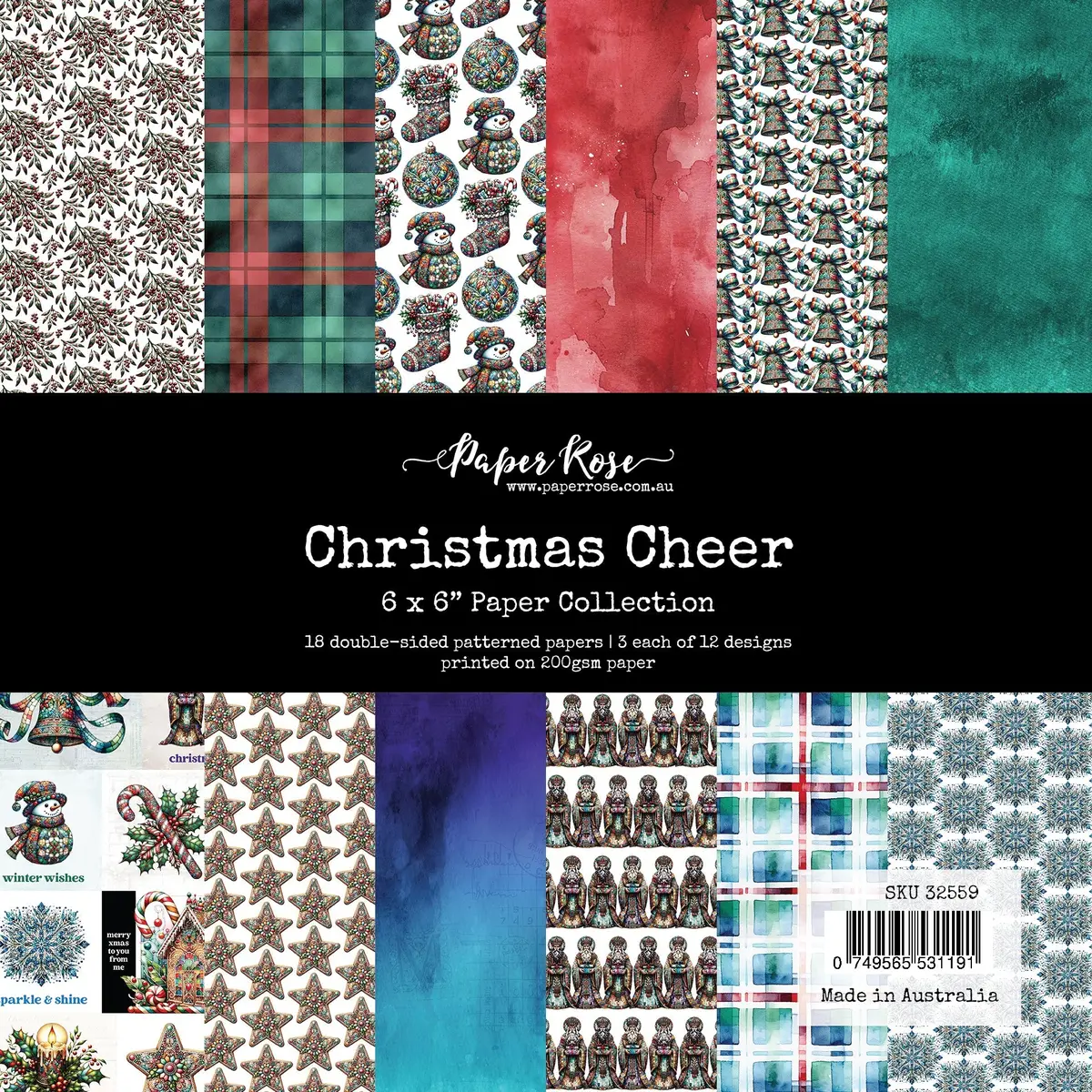 Christmas Cheer 6X6 Paper Collection 32559 1