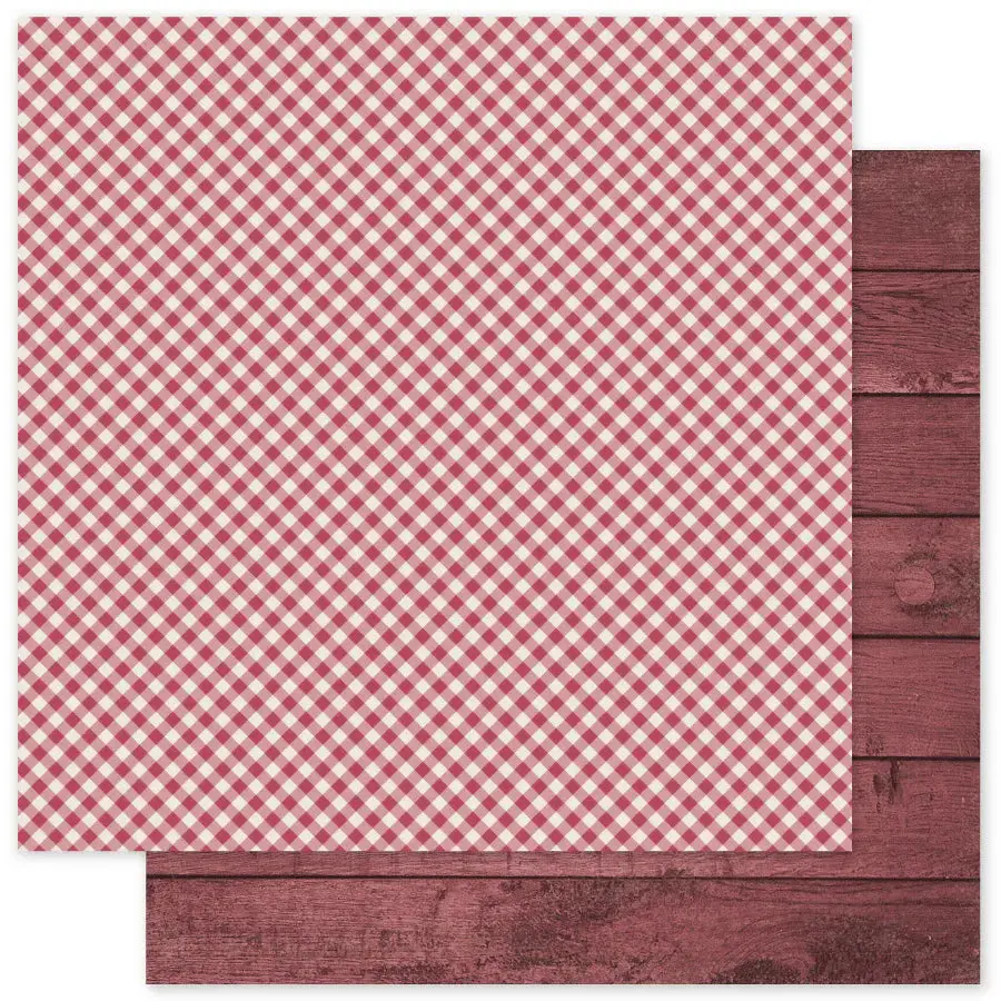 Christmas Holly Basics B 12X12 Paper (12Pc Bulk Pack) 35148 1