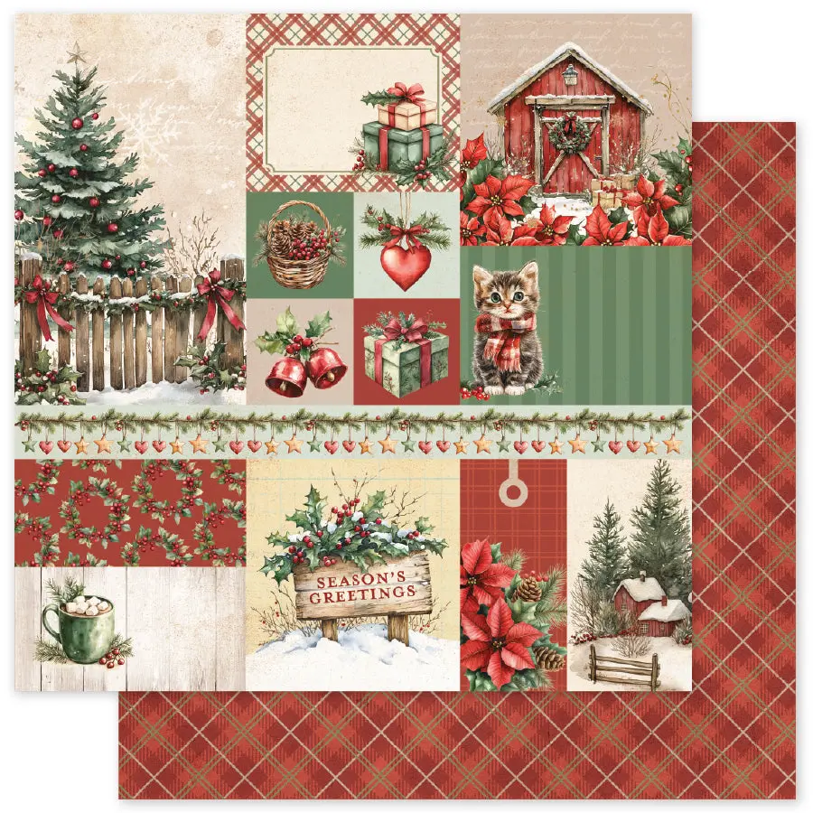 Christmas Tree Farm A 12X12 Paper (12Pc Bulk Pack) 35256 1