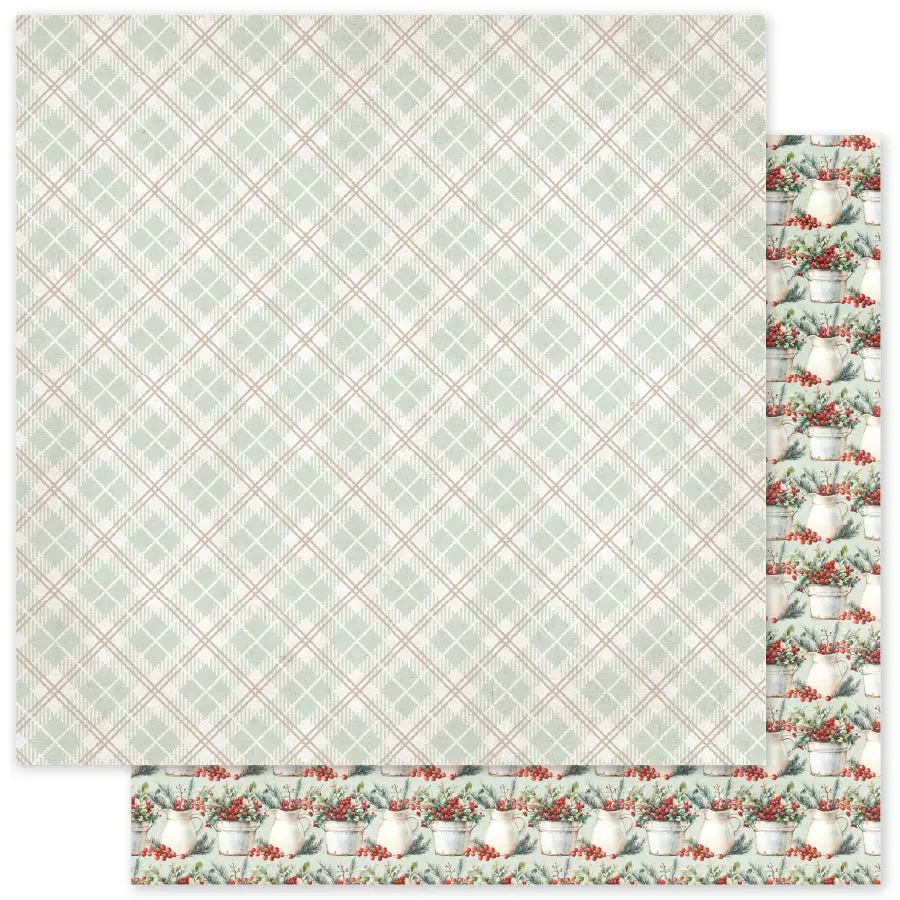 Christmas Tree Farm Basics E 12X12 Paper (12Pc Bulk Pack) 35292 1