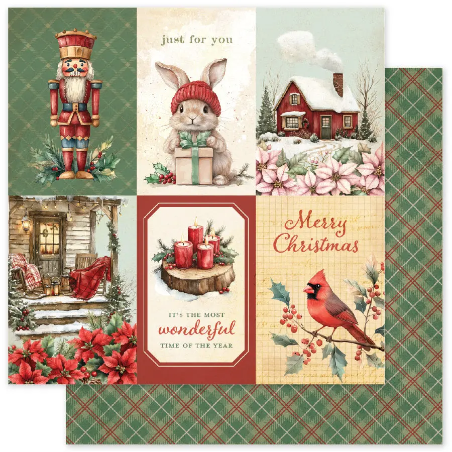 Christmas Tree Farm D 12X12 Paper (12Pc Bulk Pack) 35265 1
