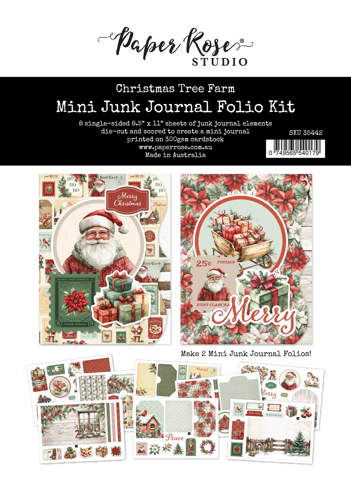 Christmas Tree Farm Mini Folio Kit 35442 1