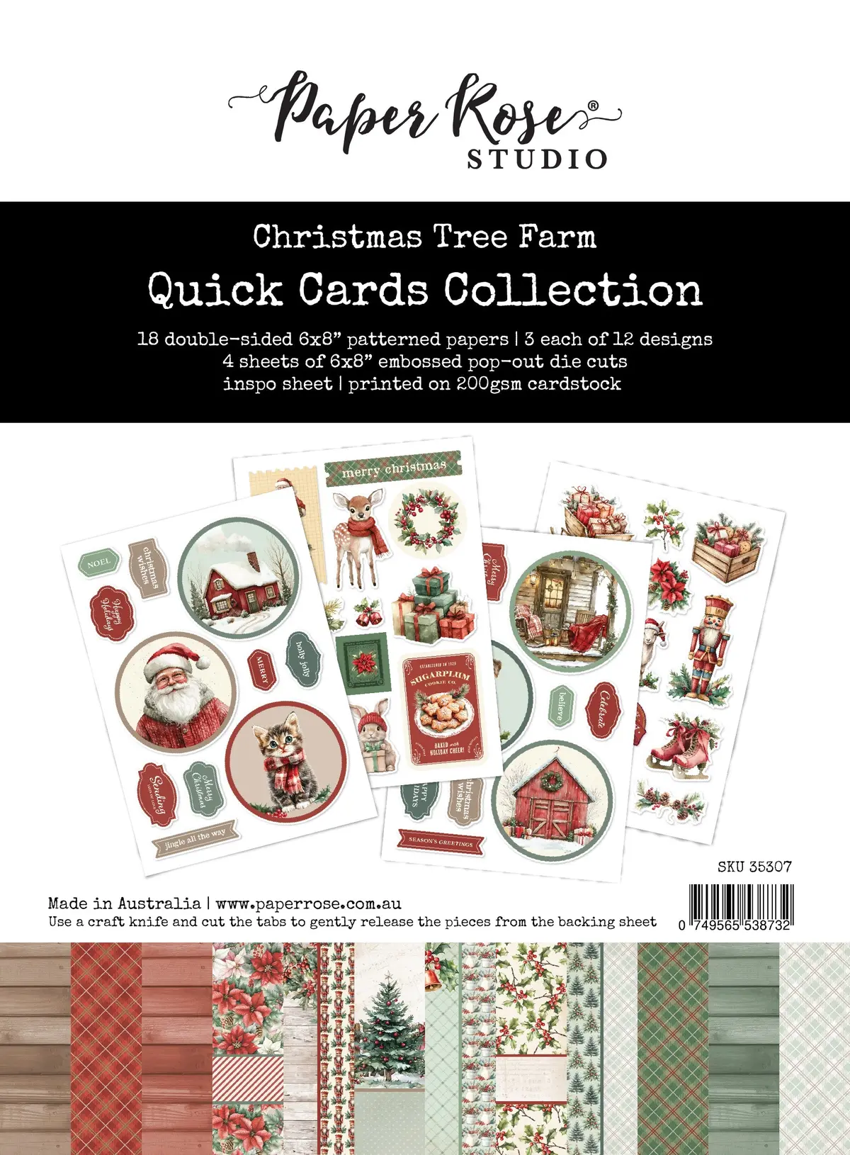 Christmas Tree Farm Quick Card Collection 35307 1