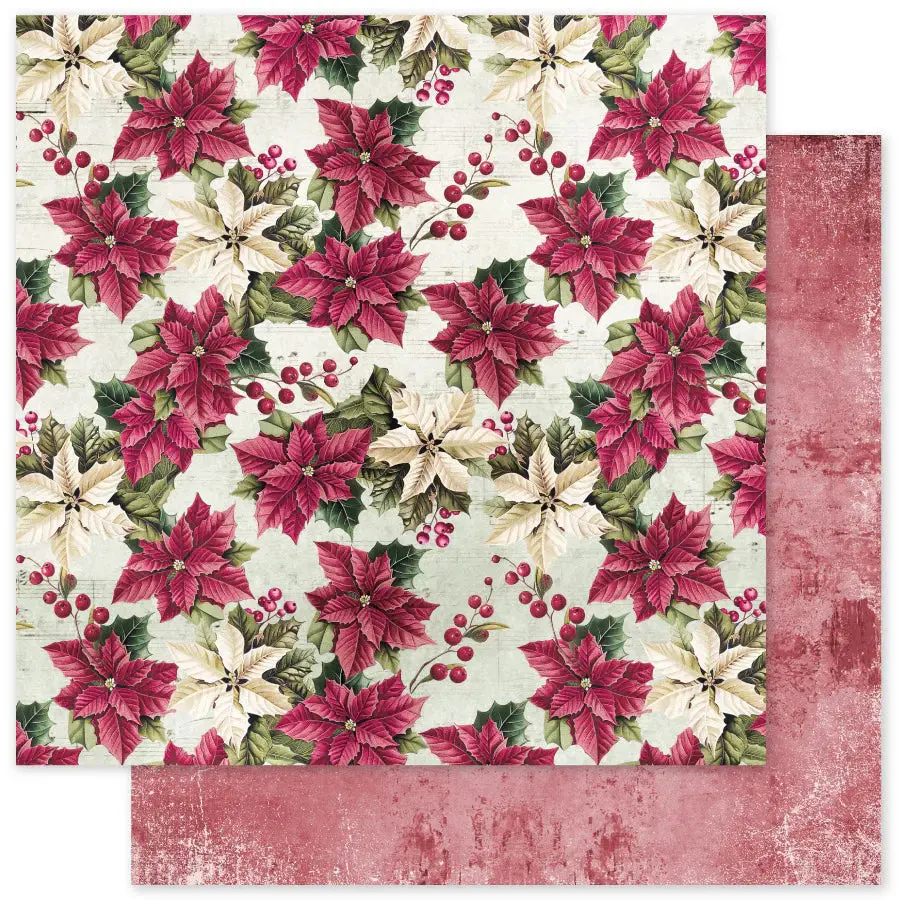 Christmas Holly Basics A 12X12 Paper (12Pc Bulk Pack) 35145 1