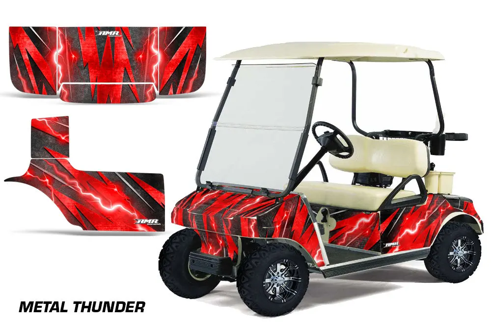 Club Car Golf Cart Graphics (1983-2014) 1