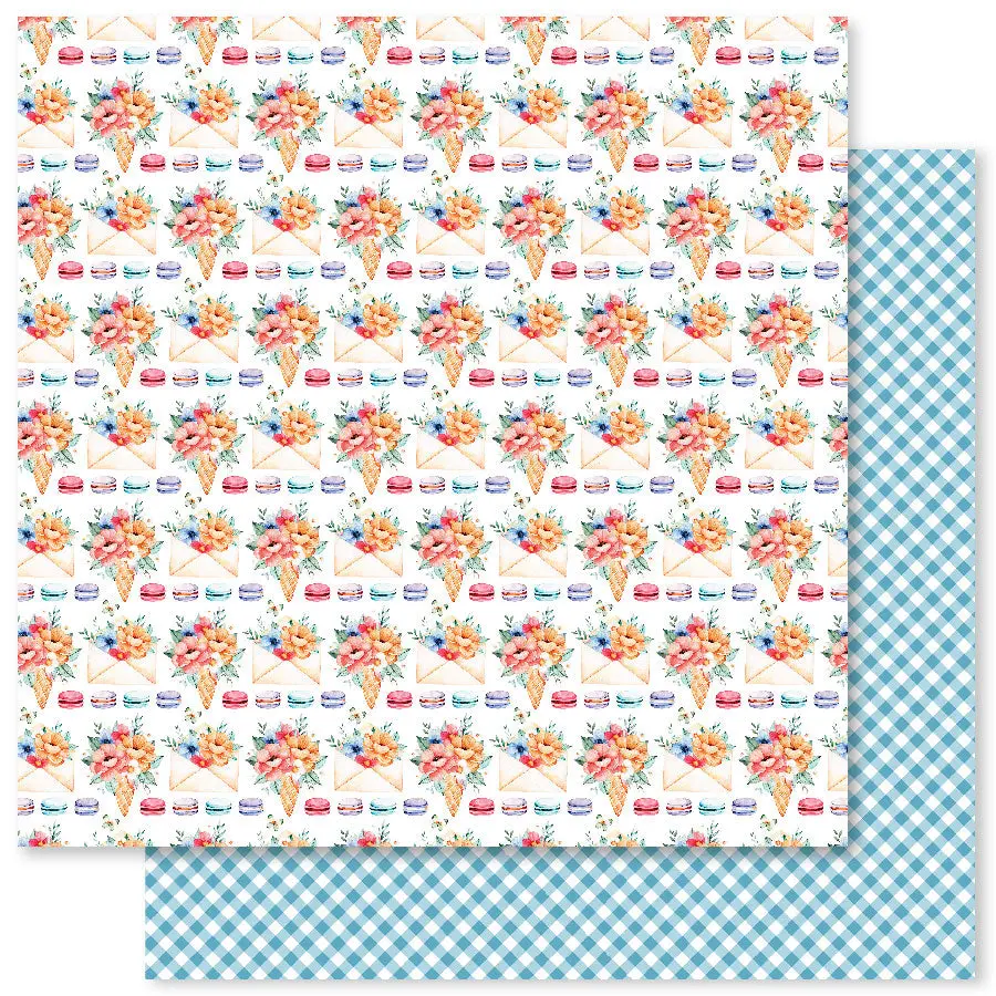 Coffee In Paris F 12X12 Paper (12Pc Bulk Pack) 32322 1