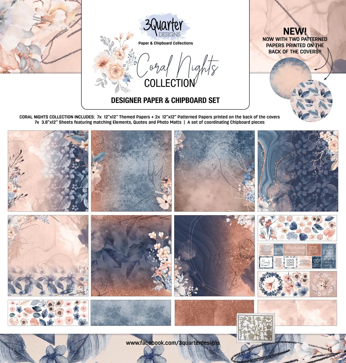 3Quarter Designs Coral Night Collection 1