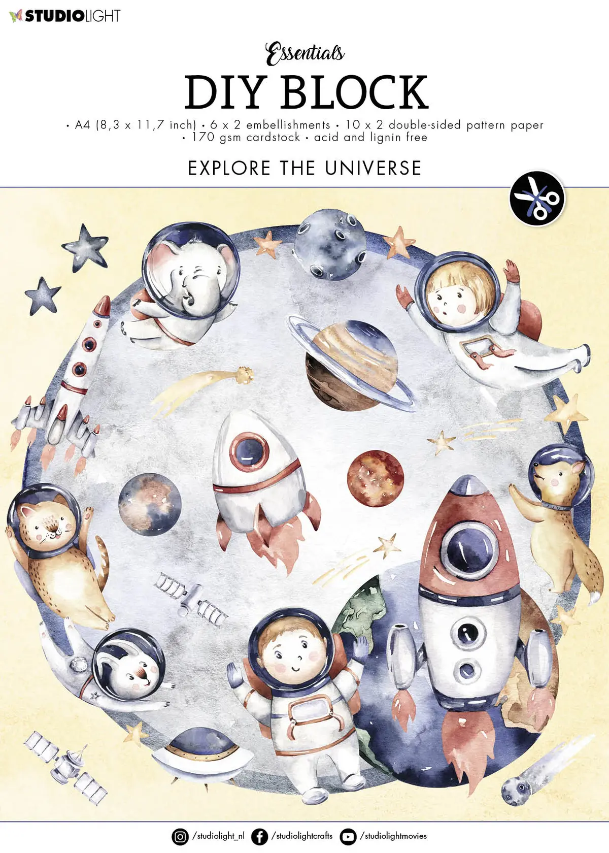Sl Diy Block Explore The Universe Essentials 294X210xmm 1 Pc Nr.17 1