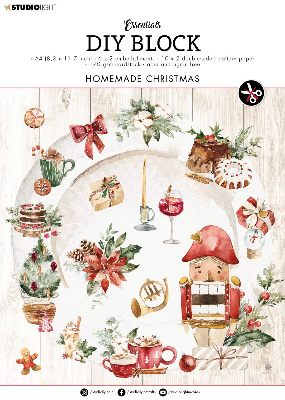 Sl Diy Block Homemade Christmas Essentials 297X210x9mm 32 Sh Nr.34 1