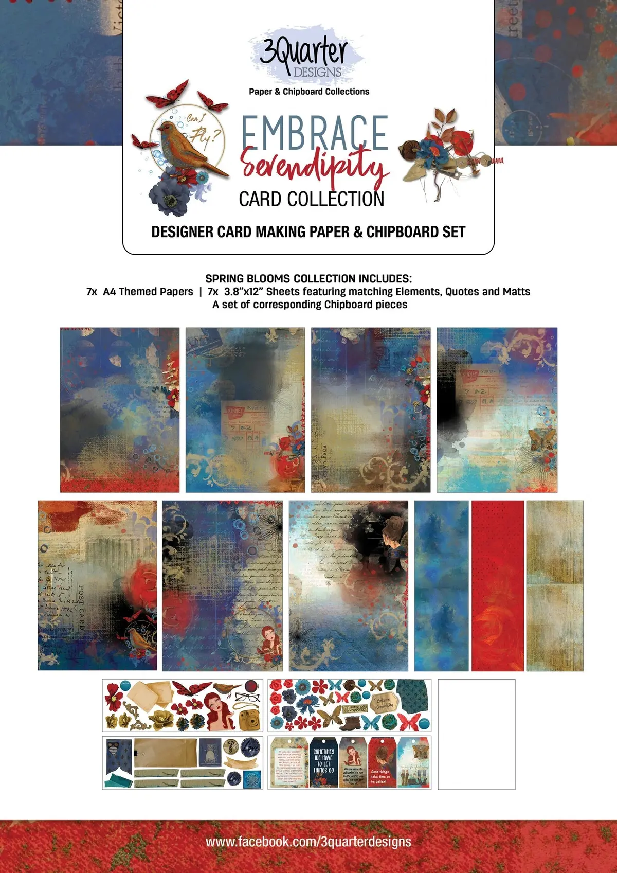 3Quarter Designs - Card Collection - Embrace Serendipity 1