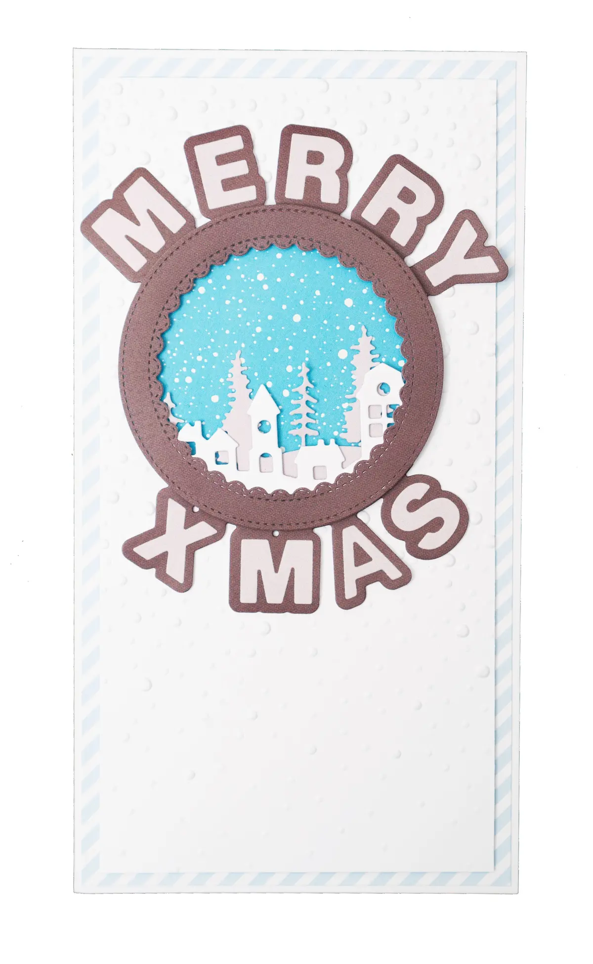 Ccl Cutting Die Merry X Mas Round Essentials Wordz Xl 118X83x1mm 11 Pc Nr.405 2
