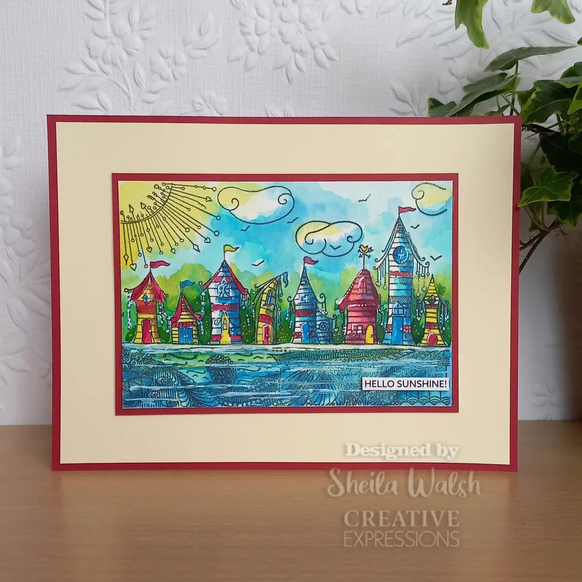 Creative Expressions Bonnita Moaby By The Sea 6 In X 4 In Rubber Stamp 2