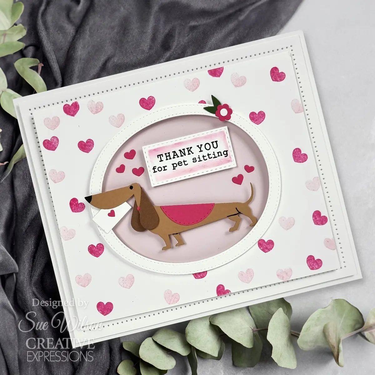 Creative Expressions Sue Wilson Pet Pals Milo Craft Die 2