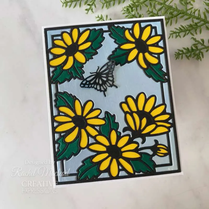Creative Expressions Sue Wilson Finishing Touches Bountiful Butterflies Craft Die 2