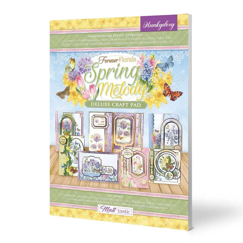 Deluxe Craft Pads - Forever Florals - Spring Melody 1