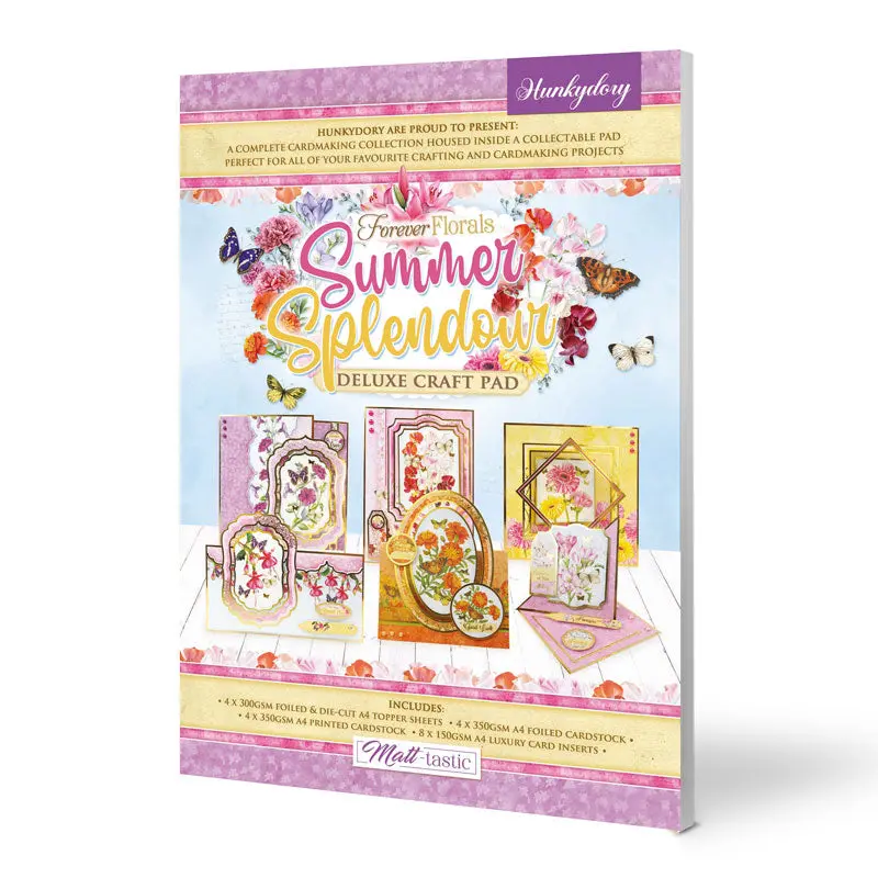 Deluxe Craft Pads - Forever Florals - Summer Splendour 1