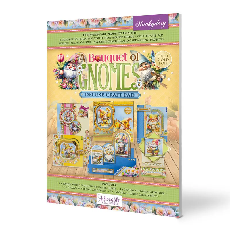 Deluxe Craft Pads - A Bouquet Of Gnomes 1