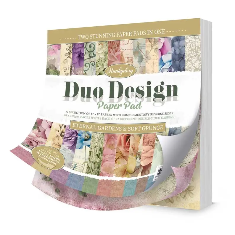 Duo Design Paper Pads - Eternal Gardens & Soft Grunge 1