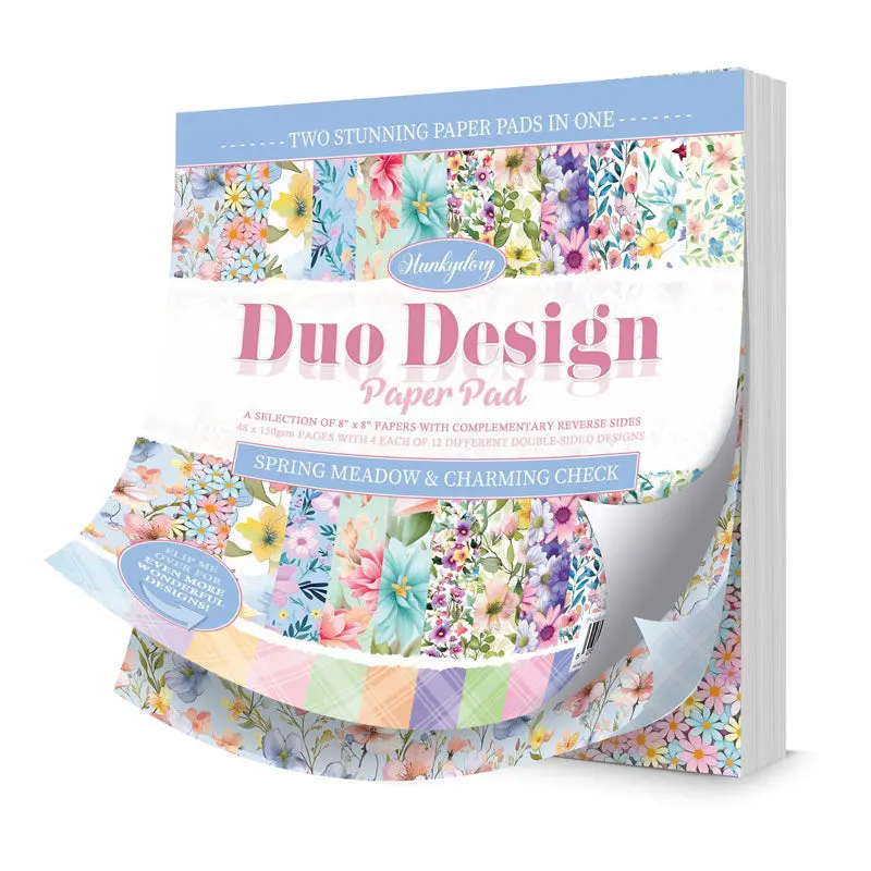 Duo Design Paper Pads - Spring Meadow & Charming Check 1