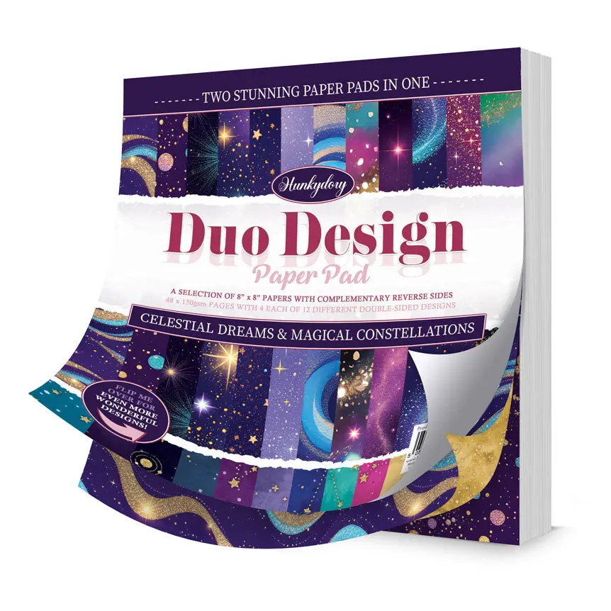 Duo Design Paper Pads - Celestial Dreams & Magical Constellations 1
