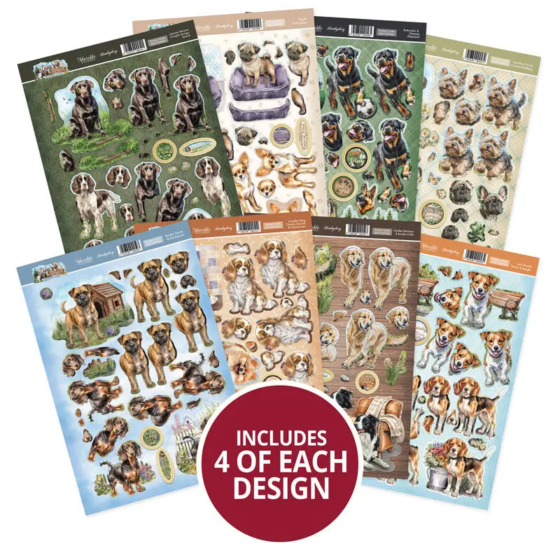 Dog Tales Decoupage Topper Collection 1