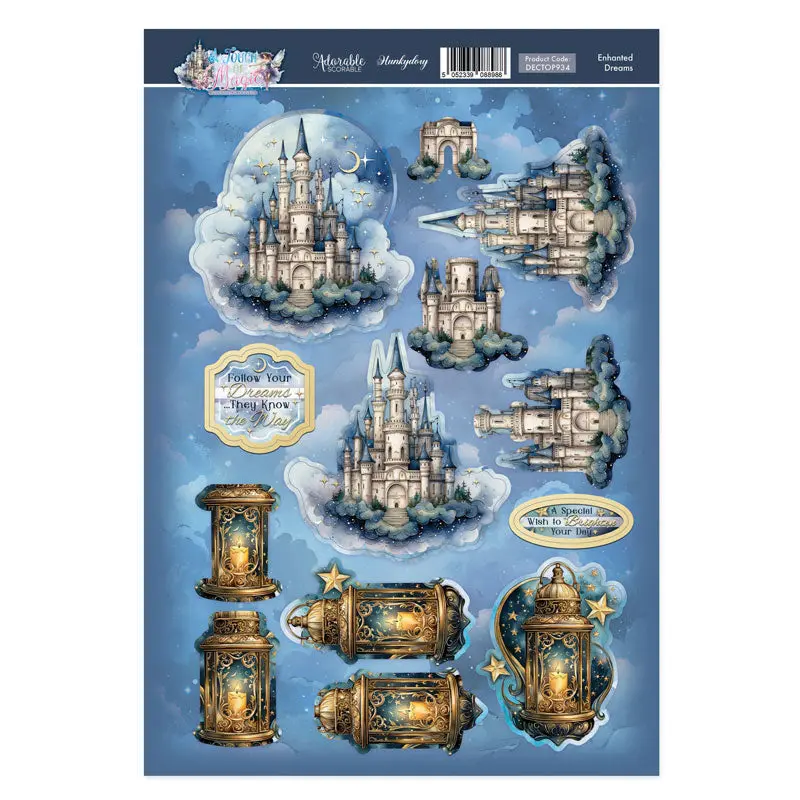Enchanted Dreams Decoupage Topper Sheet 1