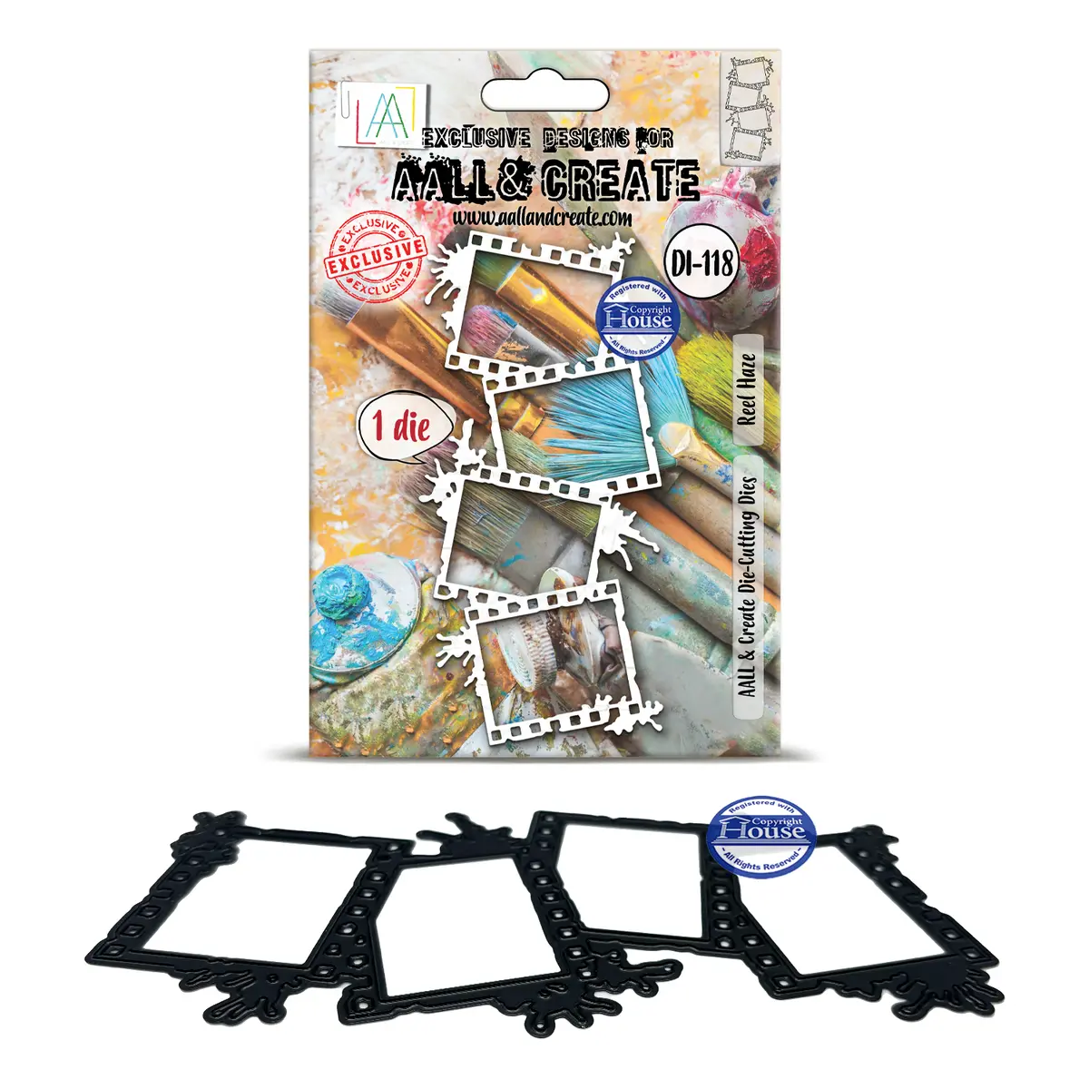 Aall And Create - Die-Cutting Die Set - Reel Haze 1