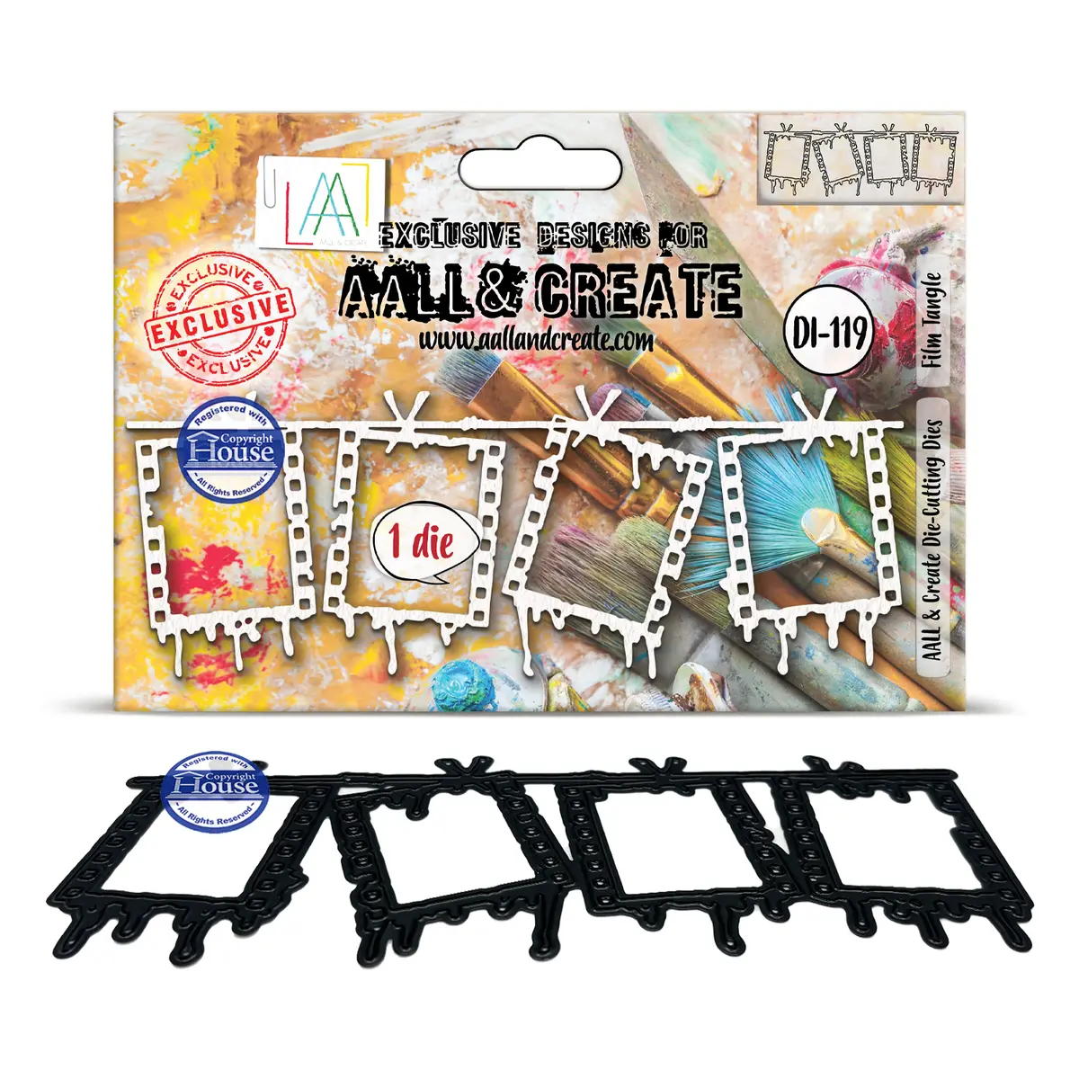 Aall And Create - Die-Cutting Die Set - Film Tangle 1