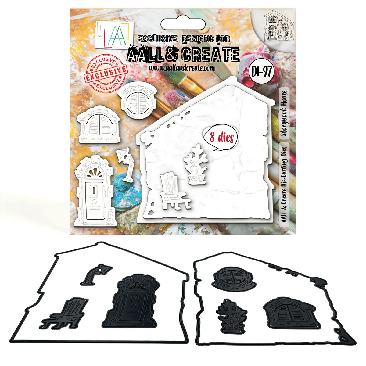 Aall And Create - Die-Cutting Die Set - Storybook House 1