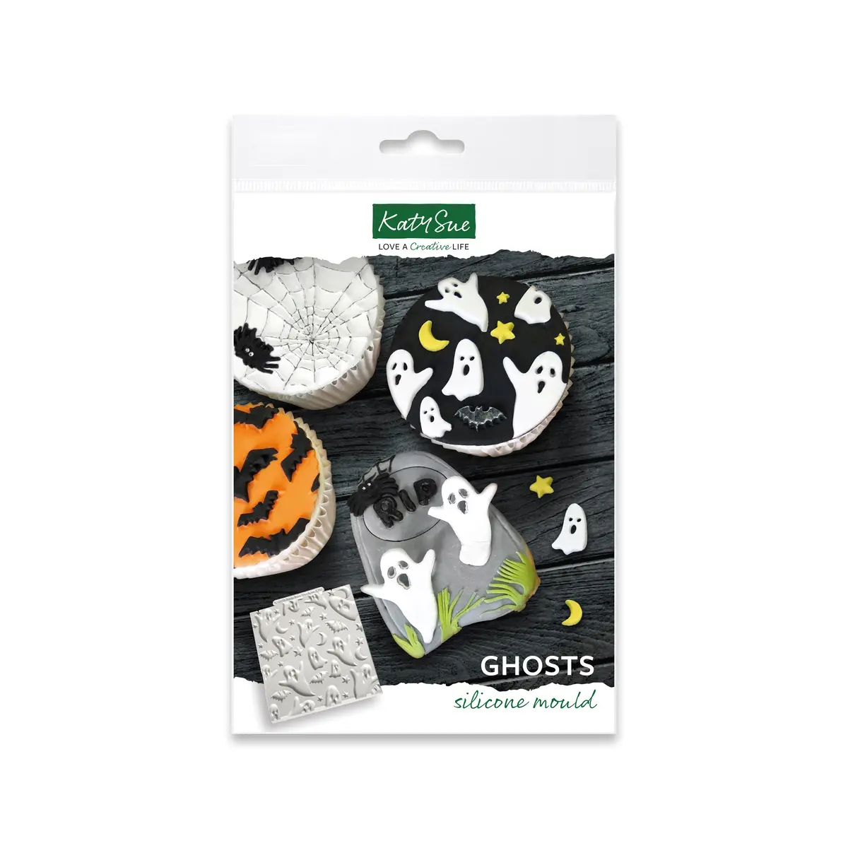 Ghosts Silicone Mould 1